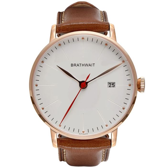 Analog Wrist Watch – Men's Leather
