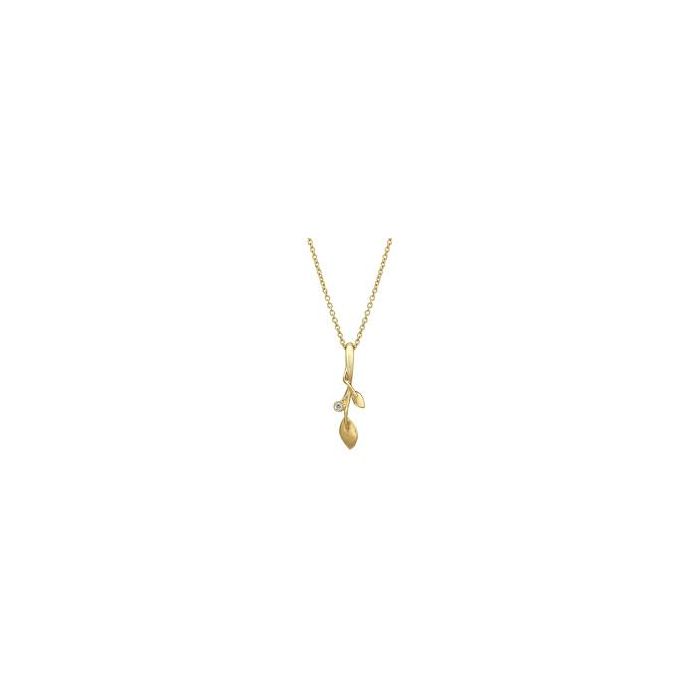 Gold-Plated Pendant Necklace