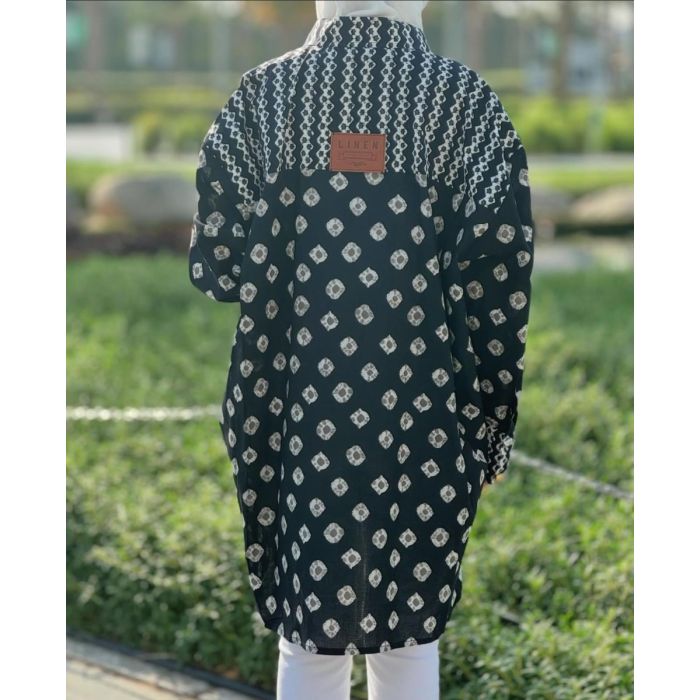 Pattern Shirt – Black Geometry