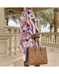 Printed Coat – Abstract Art